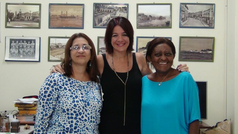 Irene Belo Zampietro, Cláudia Tosome e Conceição Silva - Técnicas da área de turismo